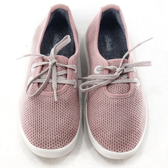 ALLBIRDS Tree Skippers Women’s Kauri Rose Pink Lace Up Comfort Shoes - Picture 1 of 10